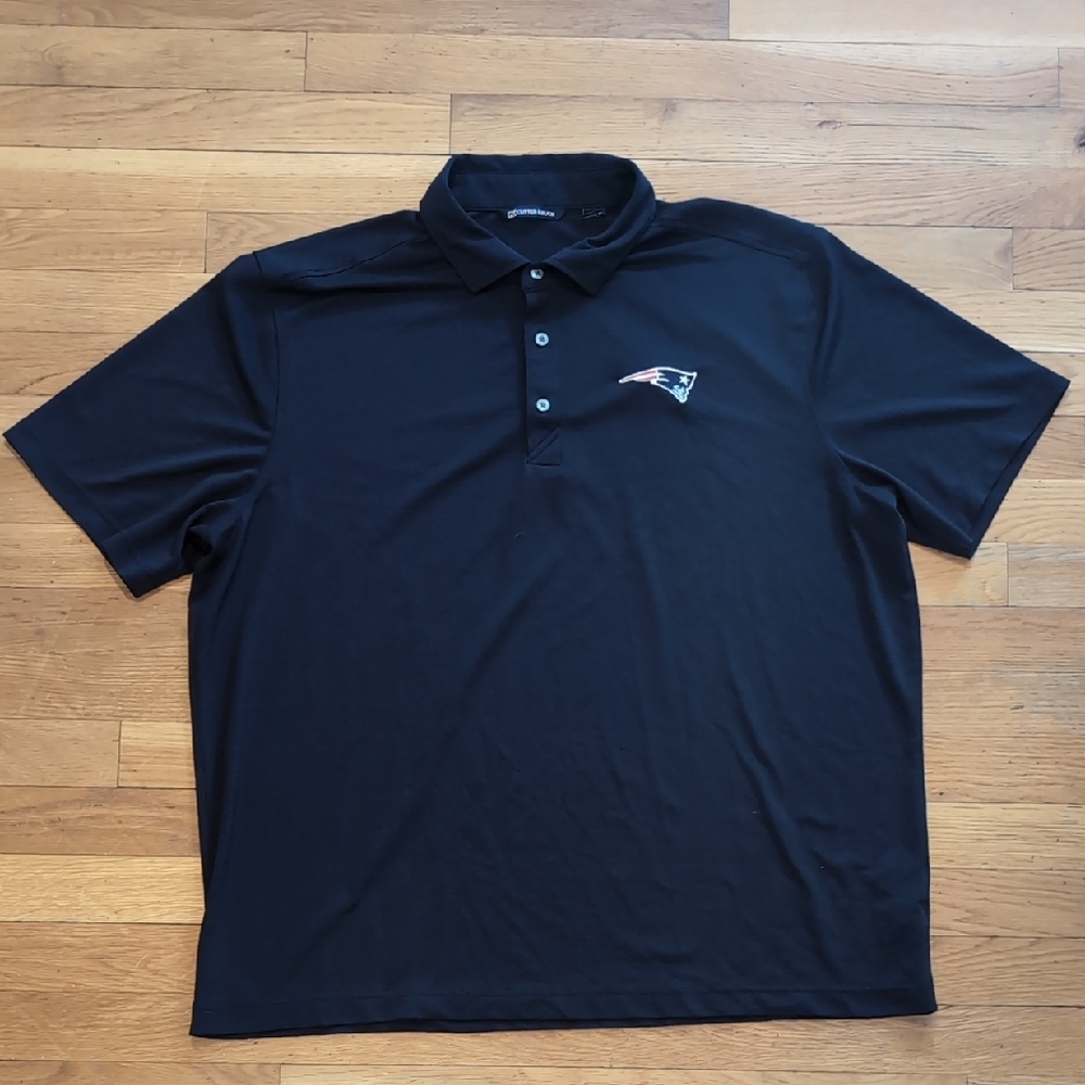 New England Patriots Navy Polo Shirt